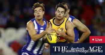 AFL LIVE updates: Walker dominant for Crows, Kangaroos need to lift; Power star out for season