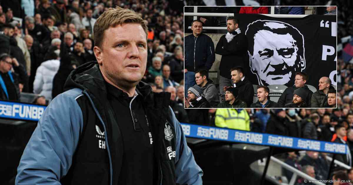 Newcastle United war cry Sir Bobby Robson would love after top four position becomes out of reach