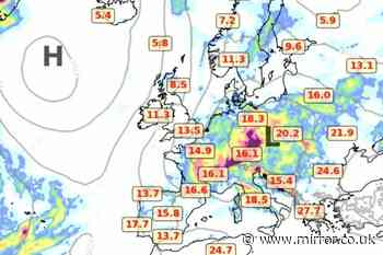 UK weather: Met Office uses striking map to explain brutal north-south split