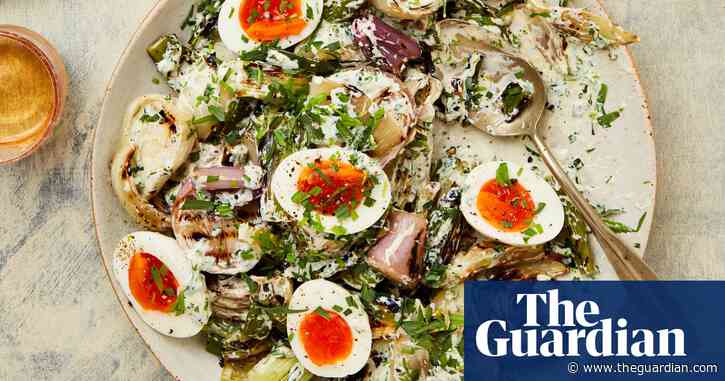 Grilled onions with eggs, and chive bread pudding: Yotam Ottolenghi’s recipes for alliums