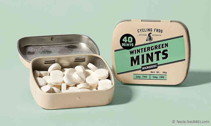 Cycling Frog’s THC Mints Deliver the Perfect Microdose
