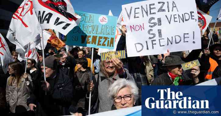 ‘Are we joking?’: Venice residents protest as city starts charging visitors to enter