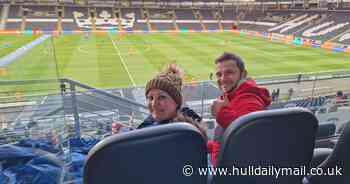 Couple expecting Hull City match stumble across KCOM game at the MKM