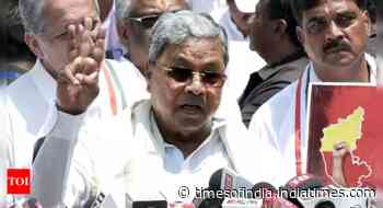 Karnataka CM Siddaramaiah thanks Supreme Court for ordering release of drought relief assistance