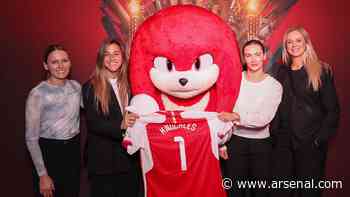 Arsenal Women stars attend Knuckles premiere