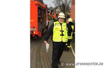 FW-EN: Verabschiedung von Peter Mielke in den "Feuerwehr-Ruhestand"