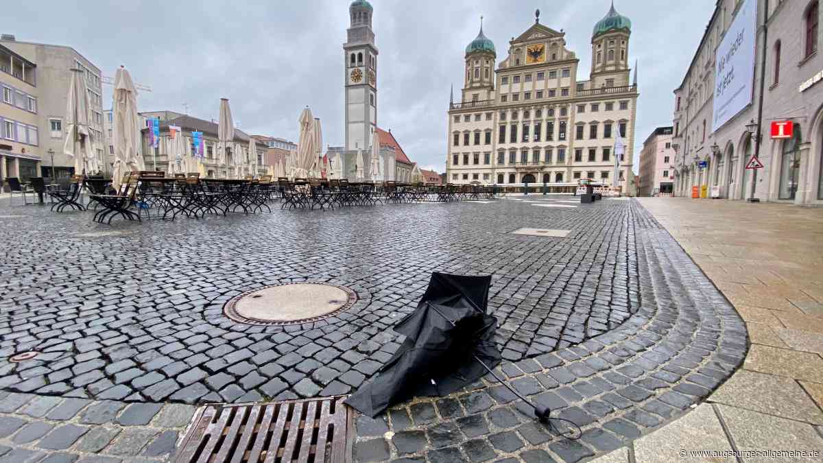 Augsburger Anekdoten: Wer vermisst den Regenschirm?