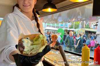 Streetfood-Festival im Flora-Park in Rheda-Wiedenbrück