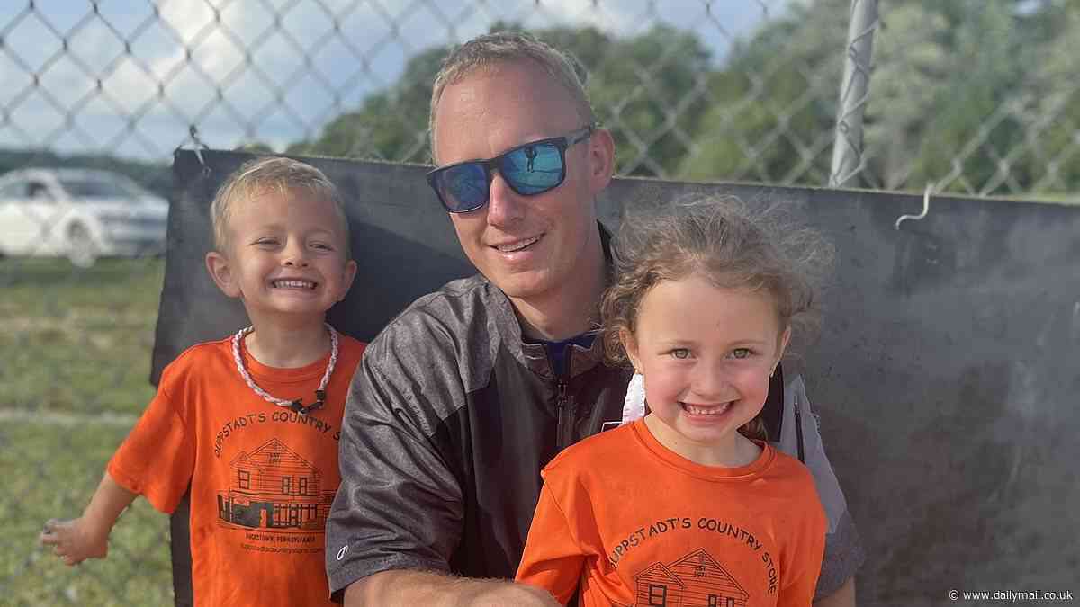Now ex-baseball pro reveals he's also trapped in Turks and Caicos: Father-of-two tells of hellish months-long ordeal after being caught with hunting ammo as children ask every day: 'When is daddy coming home?'