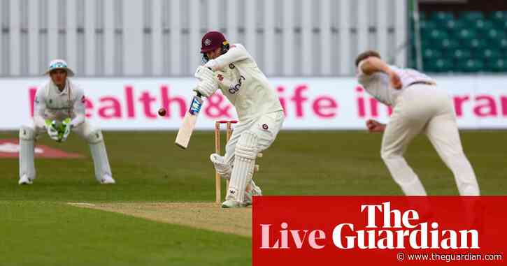County cricket: Durham v Essex, Surrey v Hampshire, and more on day two – live