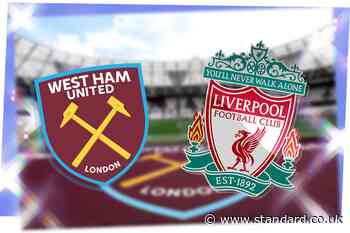 West Ham vs Liverpool LIVE! Premier League match stream, latest score and goal updates today