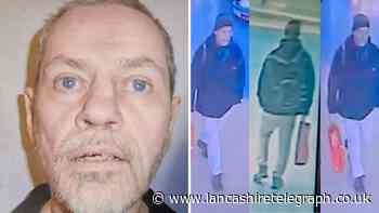 CCTV released as Lancashire Police try to find missing Preston man
