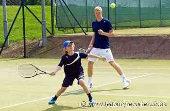Juniors give tennis a go in Ledbury