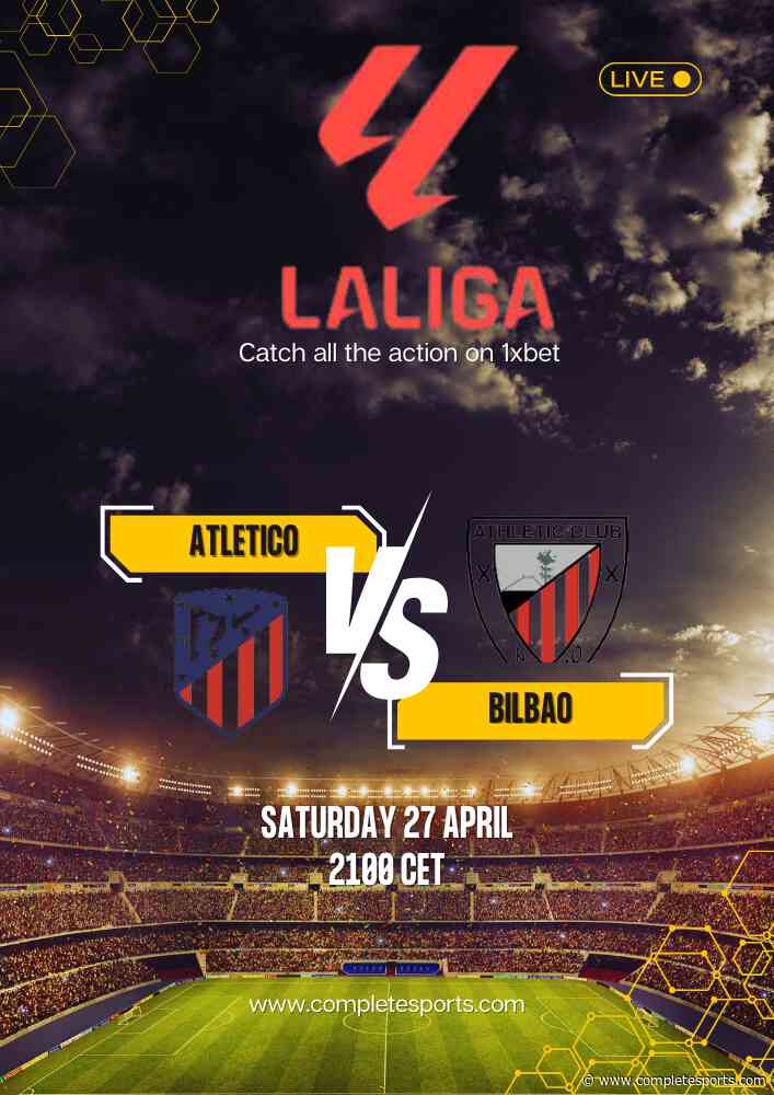Atletico Madrid vs Athletic Club 27th April: Free Online Live Stream