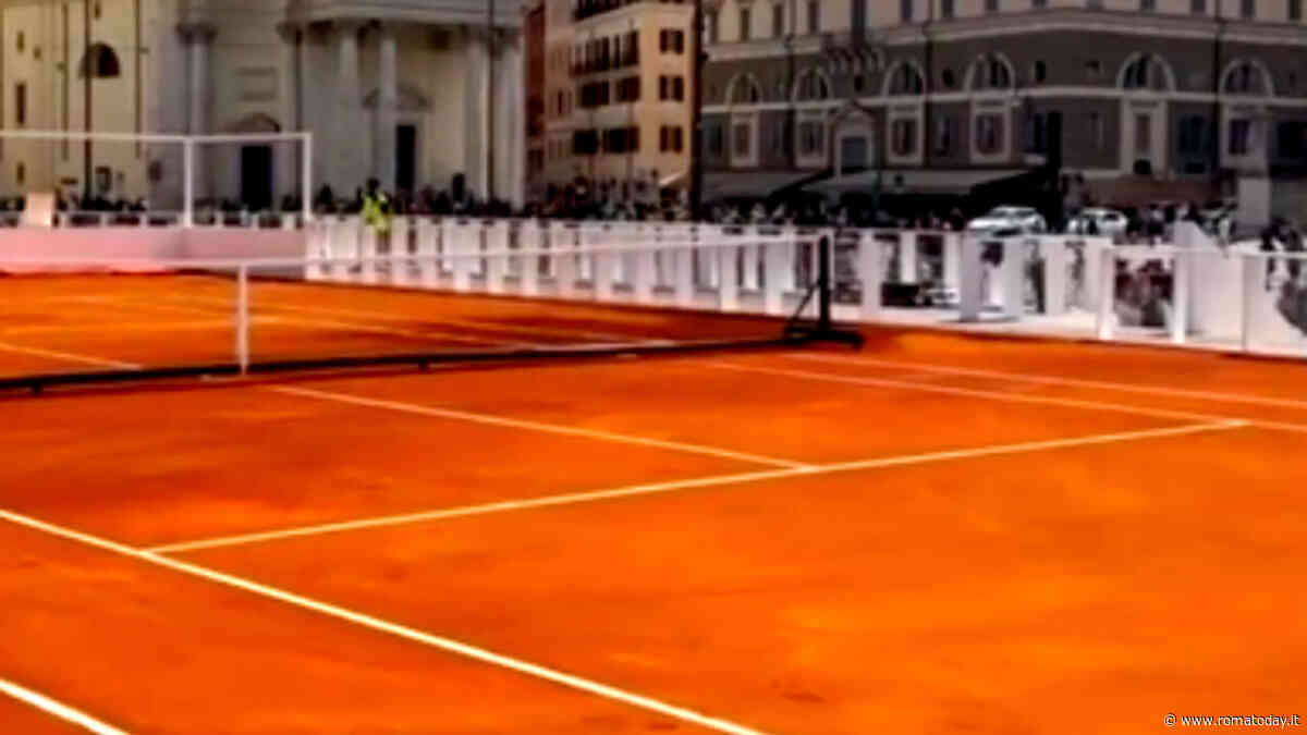 Internazionali di tennis a Roma, tutto pronto per i match a piazza del Popolo
