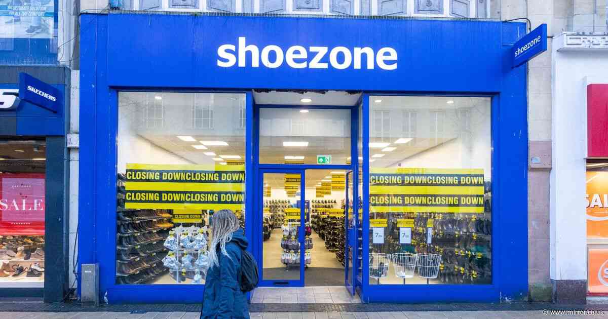 Major shoe retailer to shut another one of it's 320 stores as shoppers say 'it's all over'