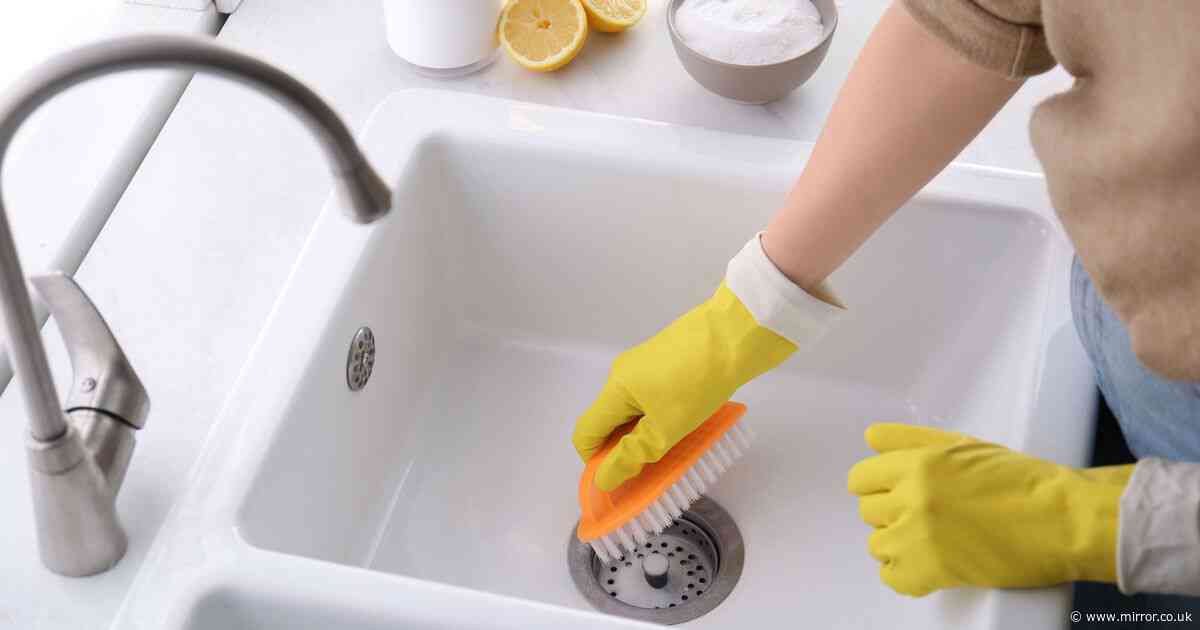 Unclog drains and banish foul smells with 51p hack using two 'magic' cupboard items
