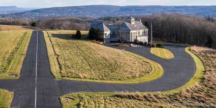 A Connecticut home with a private FAA-approved airstrip and hangar has hit the market for $2.9 million. Take a look.