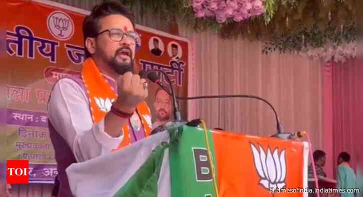 'We gave all rights to Muslims, equally ... ': Anurag Thakur slams Congress at public rally in Himachal Pradesh