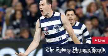 Cats celebrate big win and Cameron’s 600th goal; Dangerfield does hammy; Freo dump Dogs to jump into the eight
