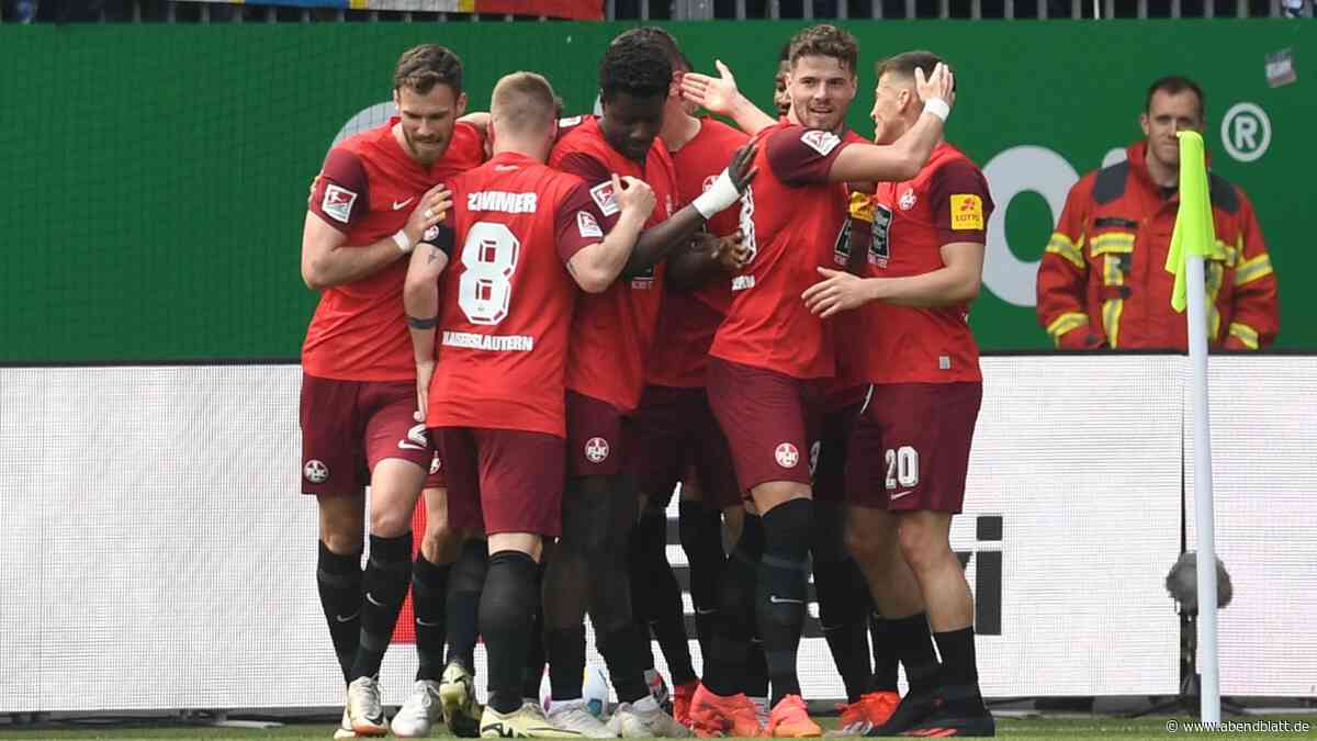 Kaiserslautern gewinnt bei Aufstiegskandidat Kiel