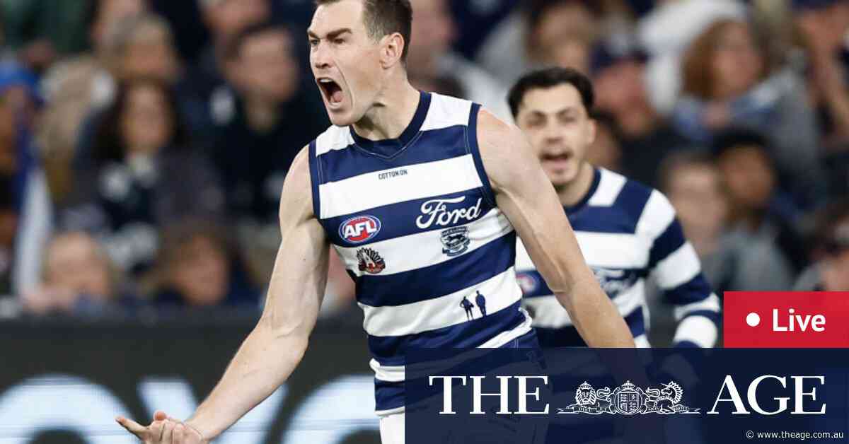 Cats make it 7-0 before 87,775 at the MCG; Dangerfield does hammy; Dockers dump Dogs