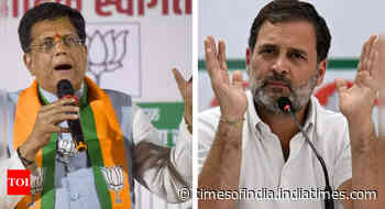 'He should fight on 4-5 seats': Piyush Goyal's jab at Rahul Gandhi