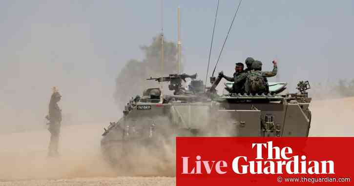 Middle East crisis live: Hamas ‘reviewing new Israeli ceasefire proposal’
