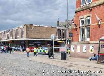 Police on scene after 'grenade found' in Darwen town centre