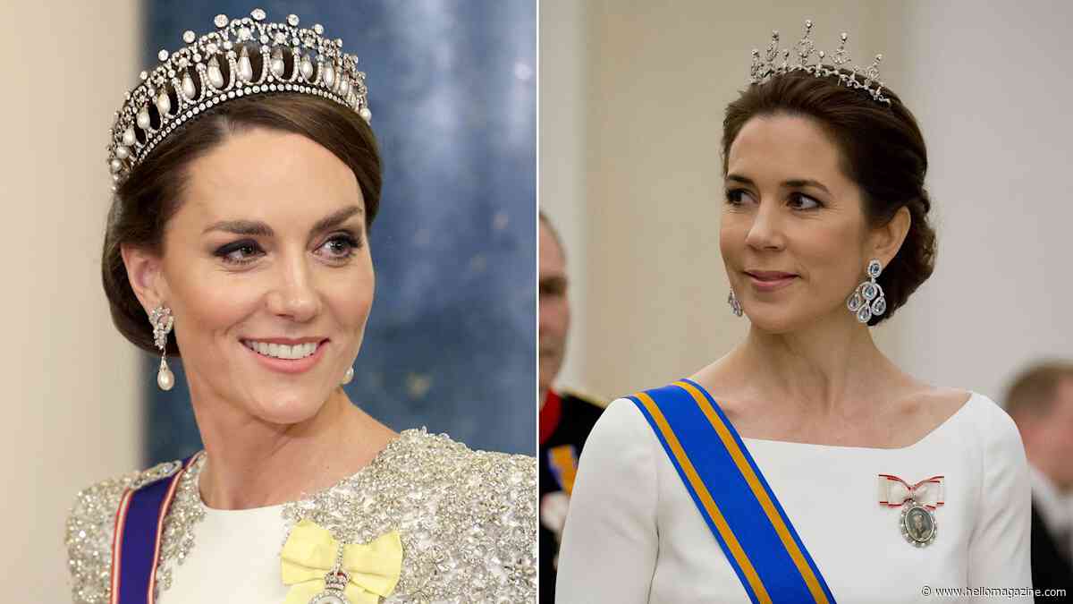 Queen Mary's rare tiara moment was so familiar