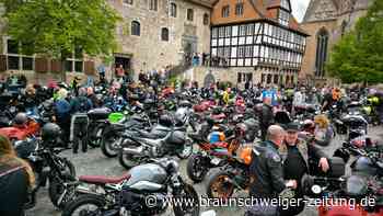Unterwegs mit 1000 Motorradfahrern bis nach Brauschweig