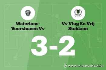 Lastige wedstrijd eindigt in zege voor Waterloos-Voorshoven tegen Vlug & Vrij Stokkem