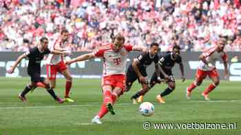 Sublieme Kane zet jacht op Lewandowski voort met twee goals voor Bayern