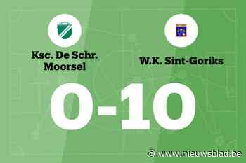 Buitengewoon veel doelpunten bij WK Sint-Goriks tegen KSC Moorsel