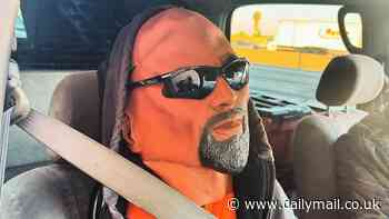 Hilarious moment California carpool lane violator is caught with creepy, realistic dummy in his front seat