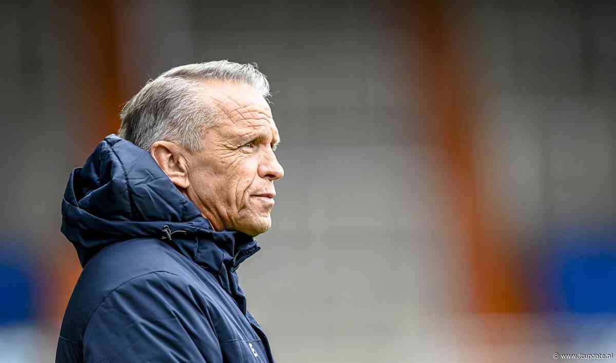 Vitesse-coach Edward Sturing verwacht ondanks degradatie geen rare fratsen van zijn elftal