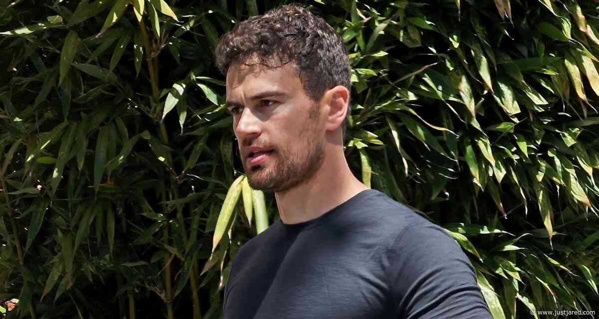 Theo James Hits the Gym for Morning Workout in Venice Beach