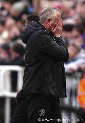 Sheffield United becomes first team relegated from EPL after heavy loss at Newcastle