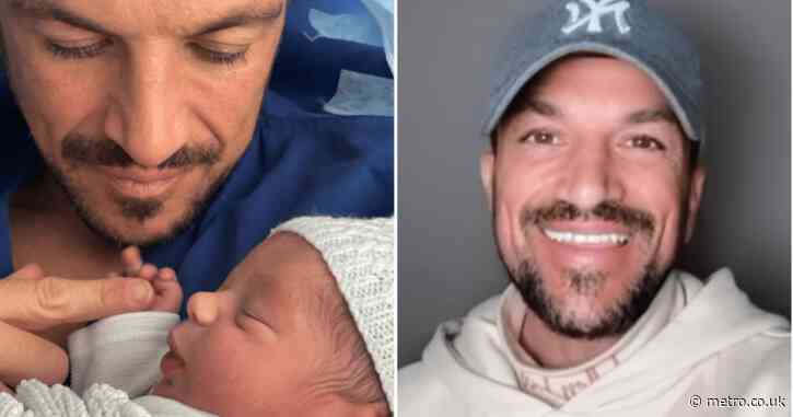 Peter Andre announces return to work weeks after baby daughter’s arrival as newborn remains nameless