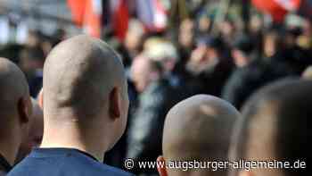 Polizei schreitet bei Treffen der rechtsextremen Szene in Augsburg ein