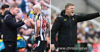 Eddie Howe blasted Newcastle United players at half-time to spark massive Sheffield United win