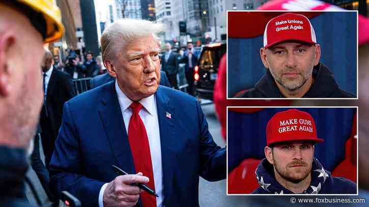 NY union members say Trump support is 'through the roof' after site visit: 'He takes care of the country'
