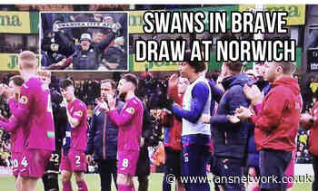 Brave Swans in memorable game at Carrow Road