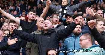 Newcastle fans celebrate 5-1 win over Sheffield Utd at St James' Park - in pictures