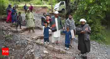 Over 500 persons relocated to safer places amid land sinking in J&K's Ramban