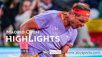 Nadal rediscovers best to stun De Minaur at Madrid Open