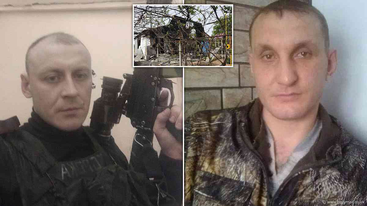 Pair of drunken Russian fighters go on deadly rampage in occupied Ukraine 'killing seven people' with AK47 rifles after terrified villagers 'refused to give them alcohol', reports claim