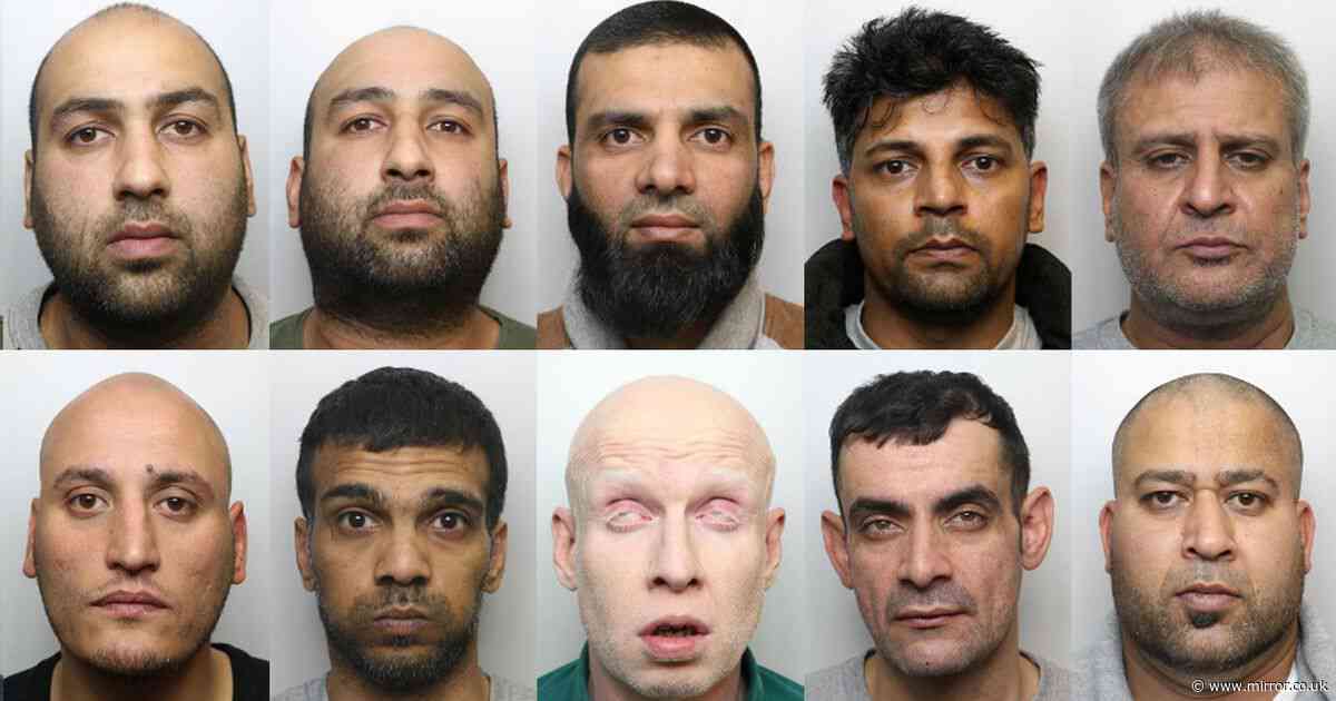 Dozens of 'abhorrent' sexual predators jailed after girls trafficked in 'extreme' campaign of abuse