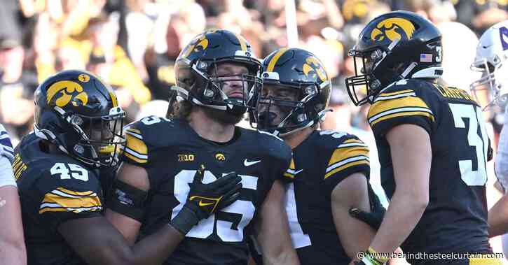 Pittsburgh Steelers select Iowa DE Logan Lee with first of two Round 6 selections in 2024 NFL Draft