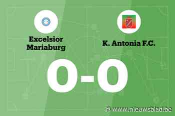 Mariaburg B en Antonia B blijven steken op 0-0